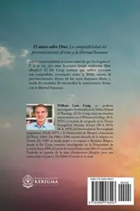 Contraportada de El único sabio Dios, de William Lane Craig