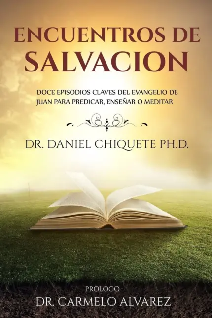 Portada de Encuentros de Salvación, de Daniel Chiquete