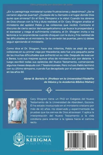 Contraportada de ¡Témpano a la vista!, de Gary Shogren