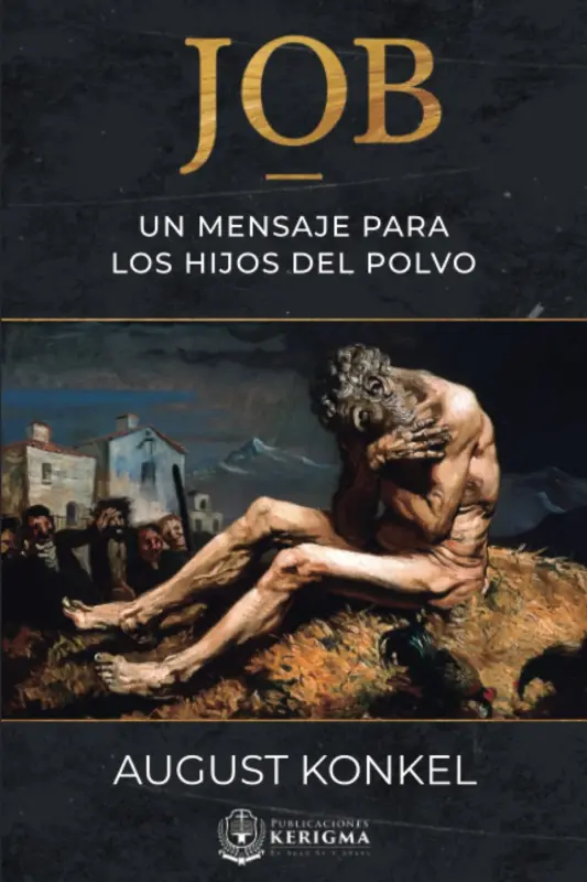 Portada de Job: Un Mensaje para los Hijos del Polvo, de August Konkel