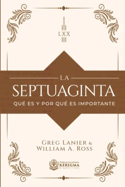 Portada de La Septuaginta, de Gregory R. Lanier