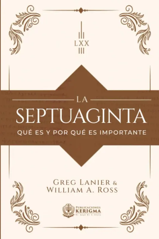 Portada de La Septuaginta, de Gregory R. Lanier