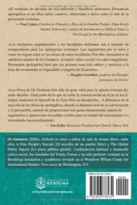 Contraportada de Persuasión Apologética, de Os Guinness