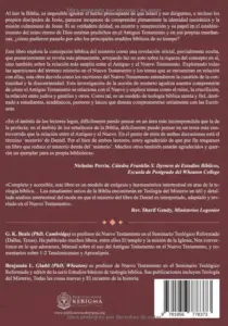 Contraportada de Teología del Misterio, de G.K. Beale