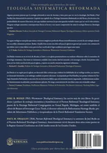 Contraportada de Teología Sistemática, de Joel R. Beeke