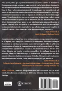 Contraportada de El Fin de la Historia, de Robert P. Menzies