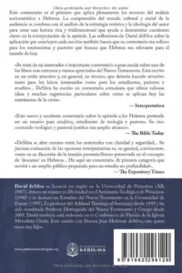 Contraportada de Hebreos, de David deSilva