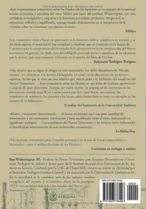 Contraportada de Hechos de los Apóstoles, de Ben Witherington III