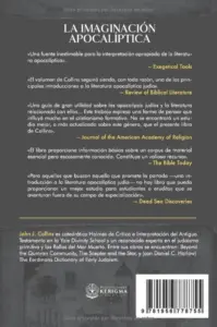 Contraportada de La Imaginación Apocalíptica, de John J. Collins