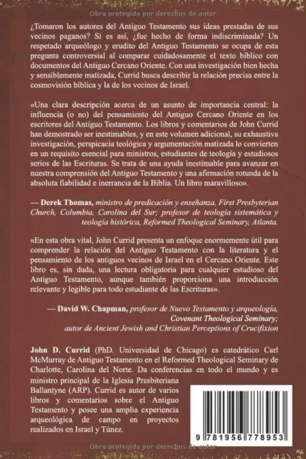 Contraportada de Teología Polémica, de John. D Currid