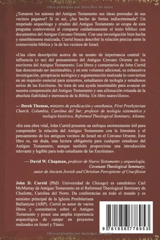 Contraportada de Teología Polémica, de John. D Currid